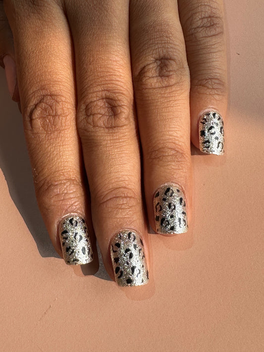 Animal Print Presson Nail With Nail kit LP