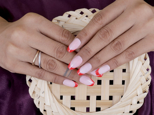 Pinknail Redfrench Preesonnail With Nailkit