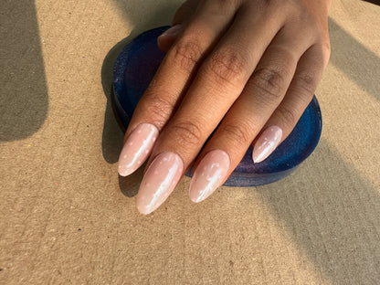 Nude With polka Dot Pressonnail With Nailkit