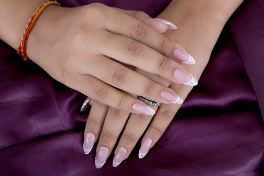 White Zibrafrench With NailKIt
