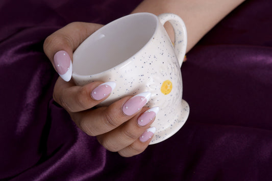 White French Pall Preesonnail With Nailkit