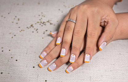 french & flower Pressonnail With Nailkit