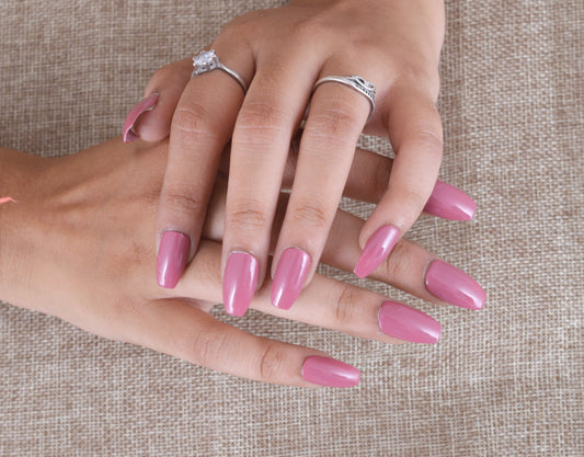 Pink Preesonnail With Nailkit