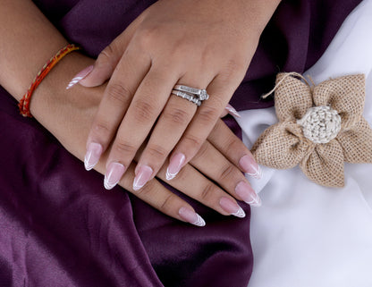 White Zibrafrench With NailKIt