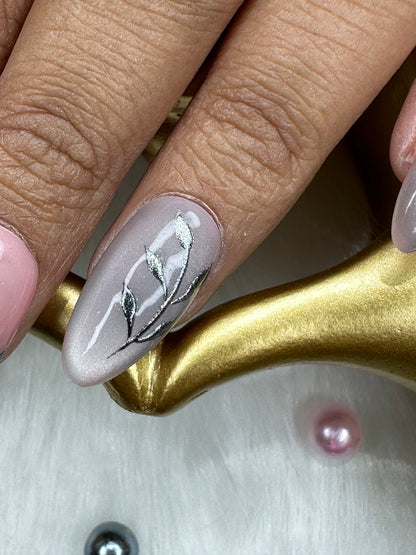 SILVER LEAF PRSSONNAIL WITH NAILKIT