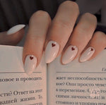 LITTLE HEART PRESSONNAIL WITHNAILKIT