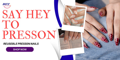 Baby Pink Solid Pressonnail With NailKIt